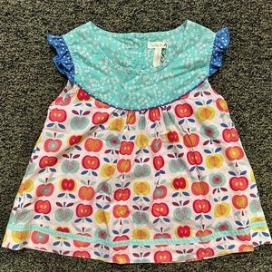 NWT Matilda Jane Lucia Shabby Apple Flutter Top size 10